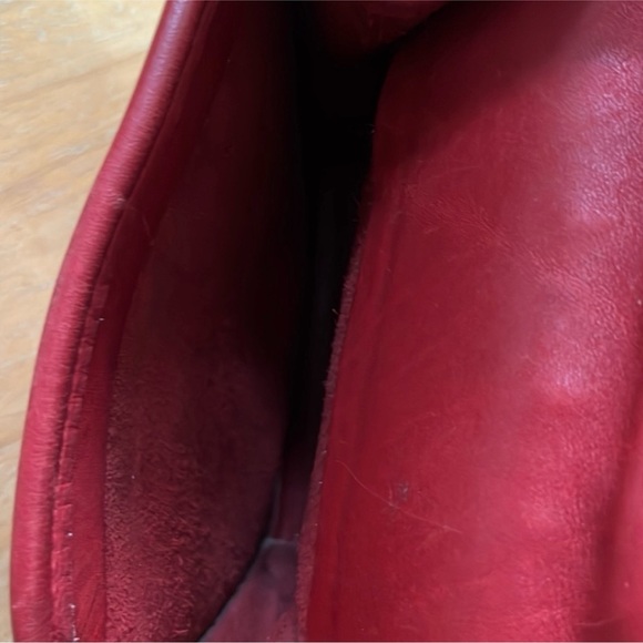 Authentic Coach RARE red vintage Derby bag. Style #9904. - Picture 8 of 14